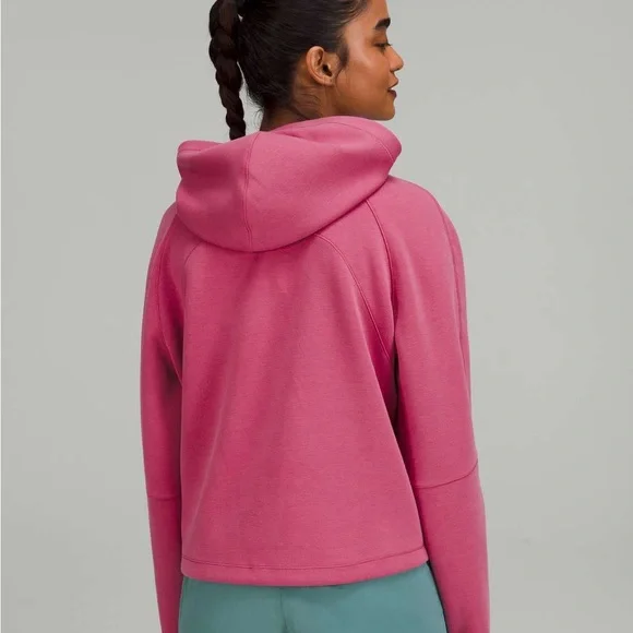 Lululemon AirWrap Modal Pullover Hoodie in Pink Lychee - Picture 2 of 8